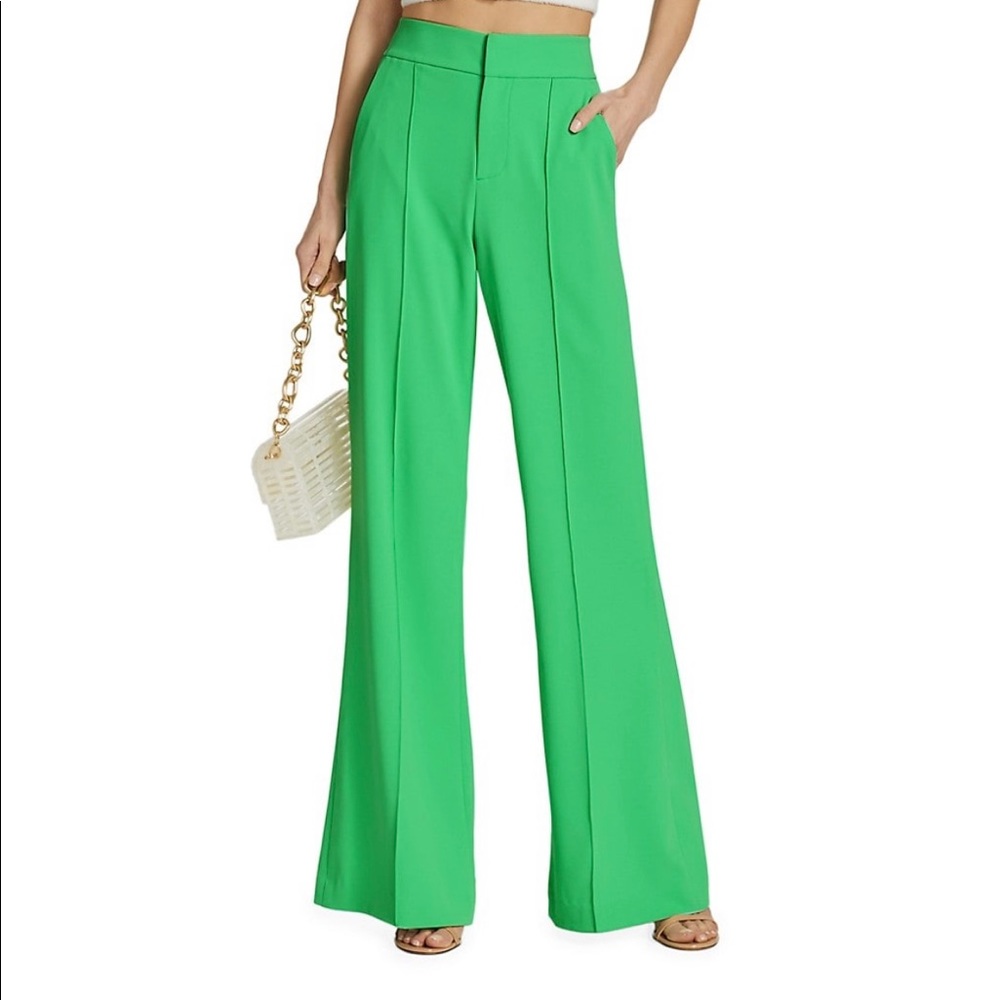 Alice & Olivia Dylan High Waisted Pants